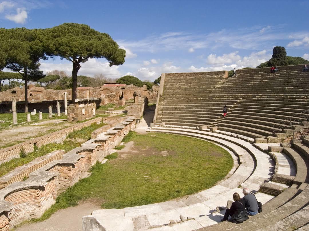 Ruines romaines d'Ostia Antica