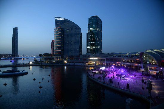 Winkelcentrum van Dubai Festival City