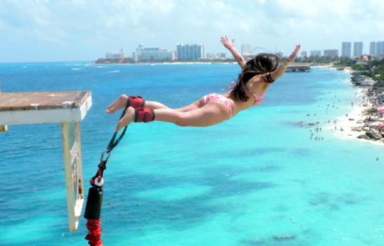 Bungee en Cancún