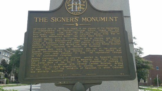 Signers Monument
